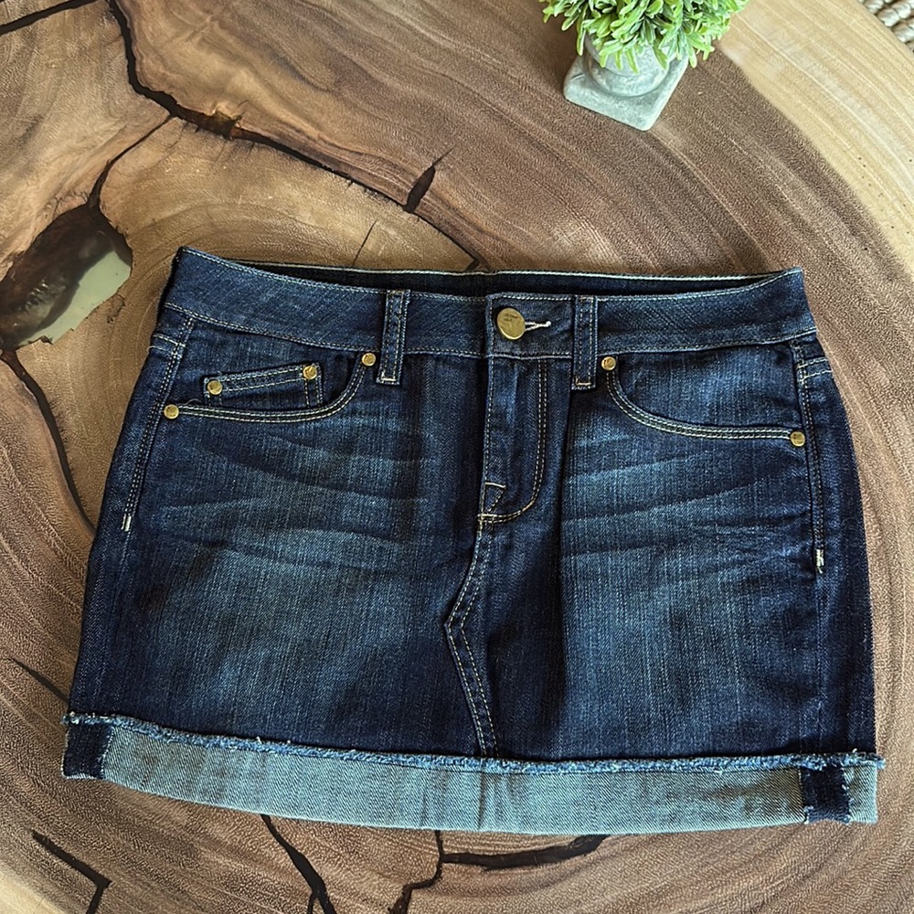 Brand New William Rast denim mini skirt